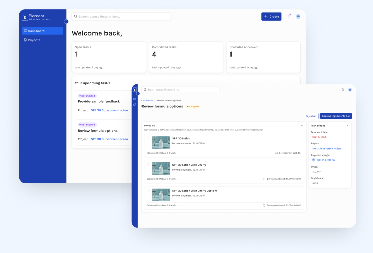 Element platform preview